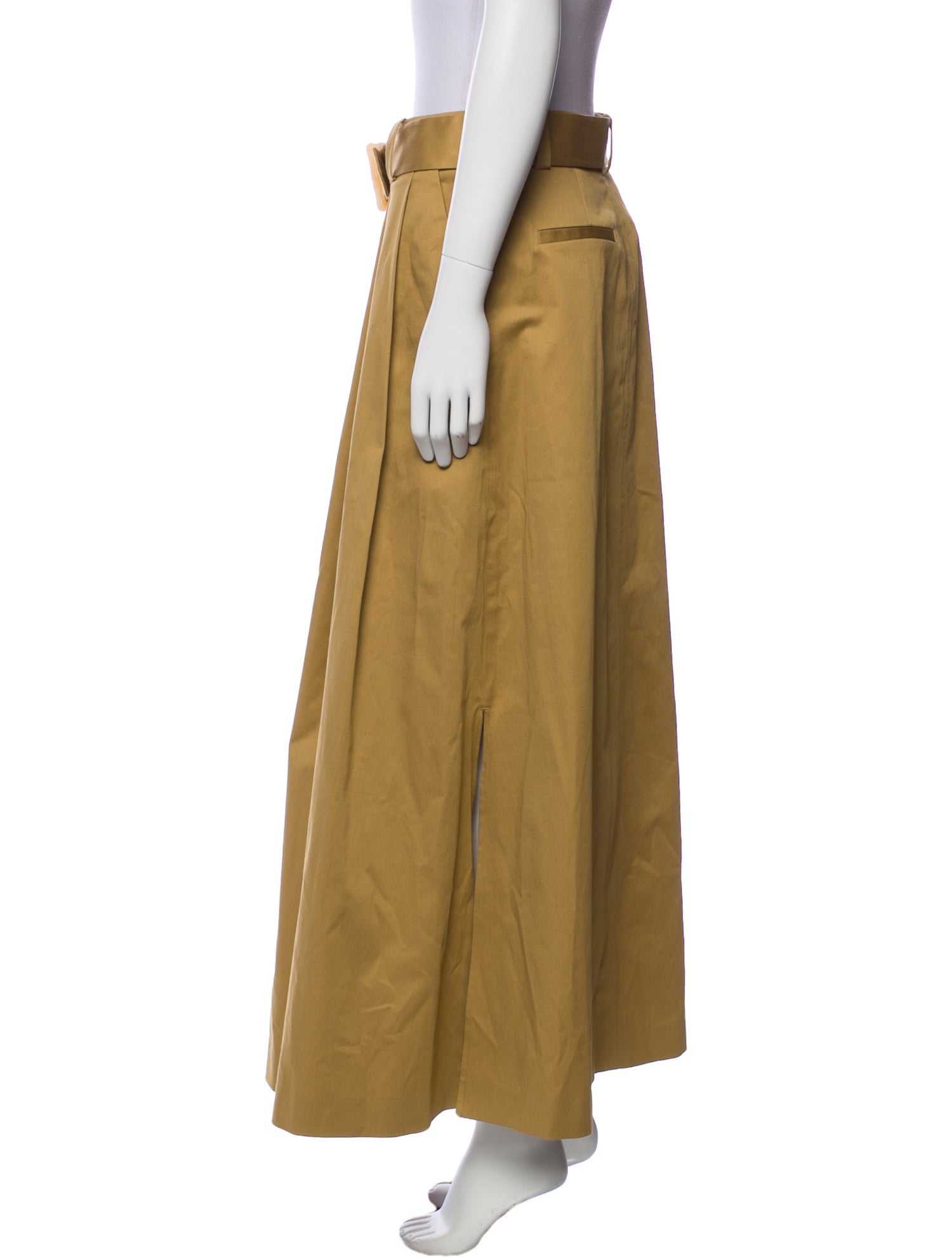 Favorite Daughter Pleated Accents Midi Length Skirt w/ Tags