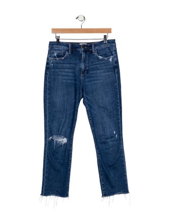 Favorite Daughter High-Rise Straight Leg Jeans
