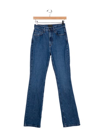 Favorite Daughter High-Rise Straight Leg Jeans