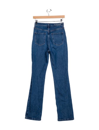 Favorite Daughter High-Rise Straight Leg Jeans