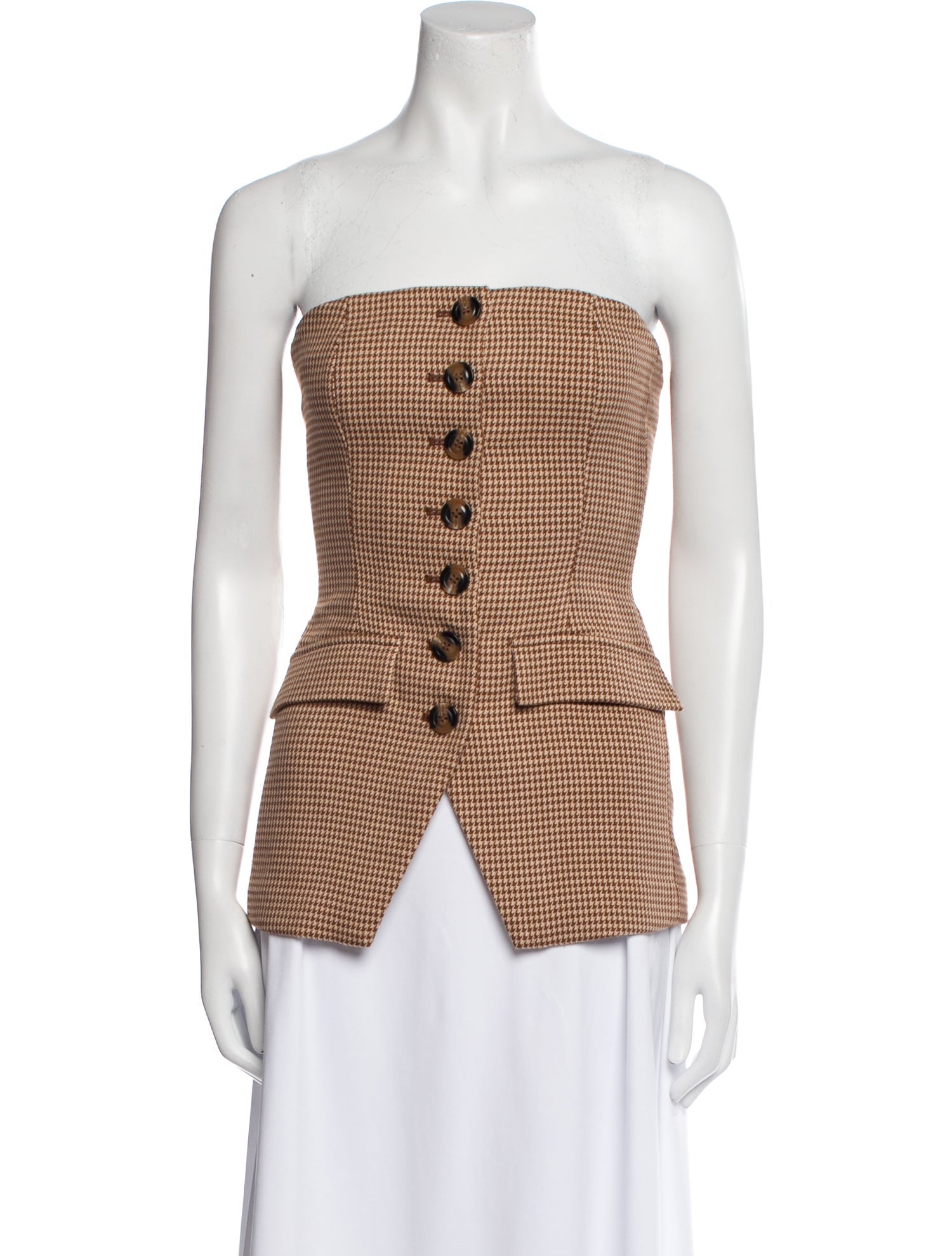 Favorite Daughter Printed Strapless Top w/ Tags