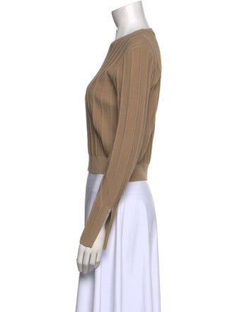 Favorite Daughter Crew Neck Long Sleeve Crop Top