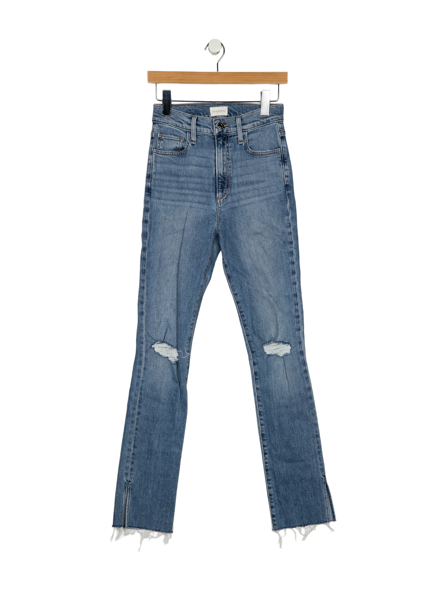 Favorite Daughter High-Rise Straight Leg Jeans