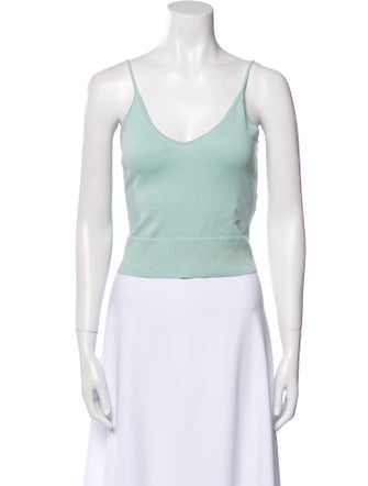 Favorite Daughter Scoop Neck Sleeveless Crop Top