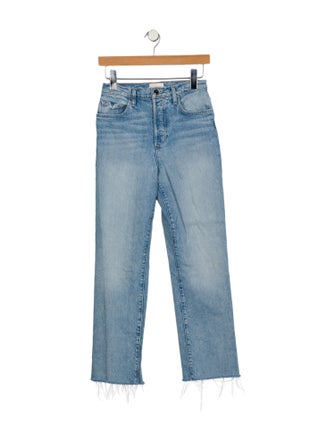 Favorite Daughter Low-Rise Straight Leg Jeans
