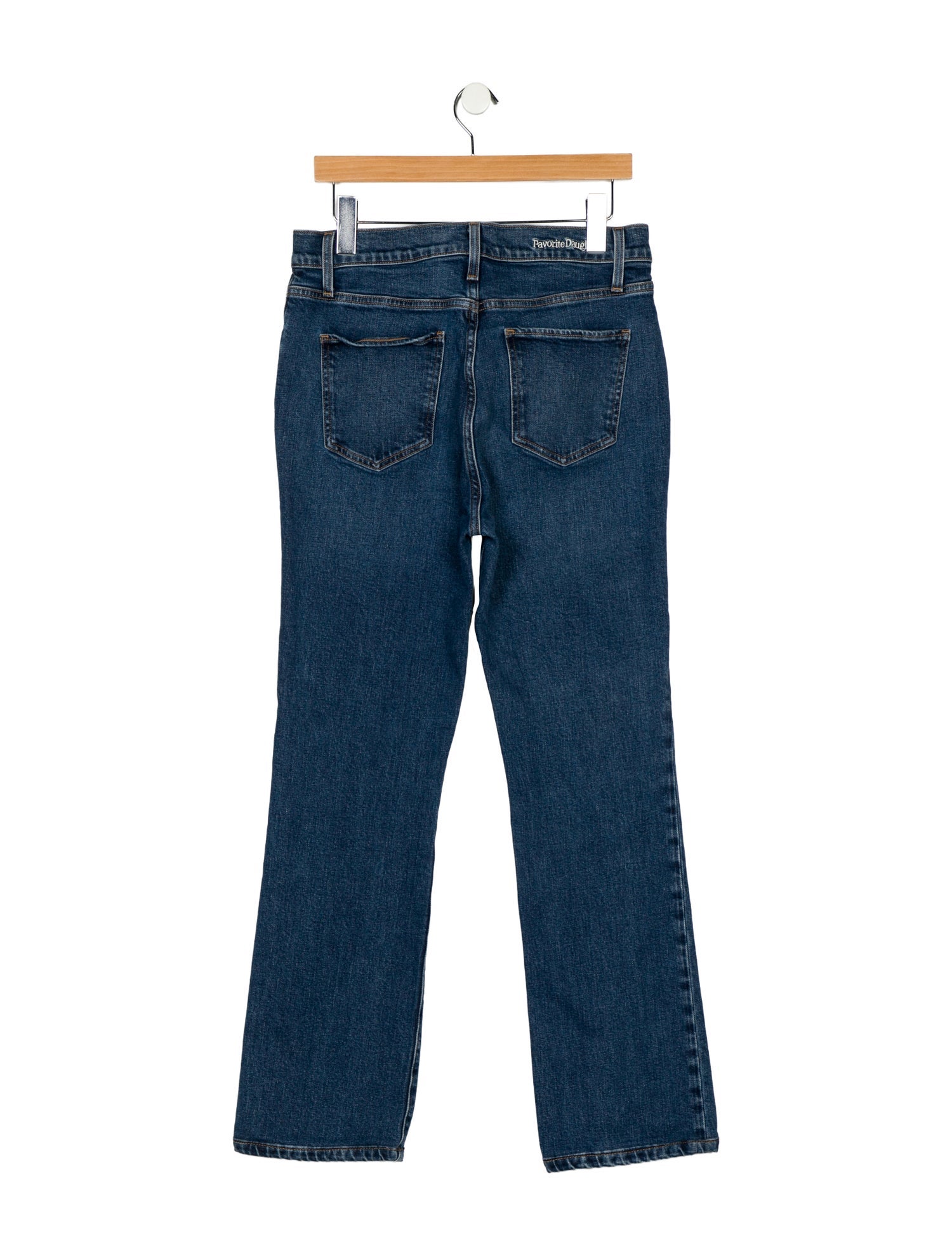 Favorite Daughter High-Rise Straight Leg Jeans