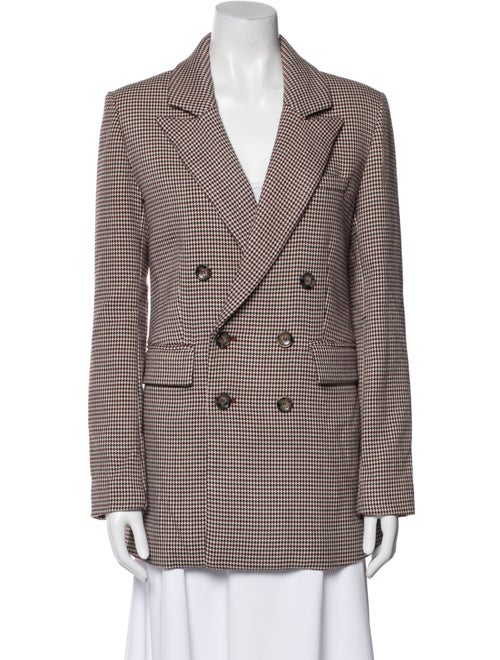 Favorite Daughter Houndstooth Print Peacoat