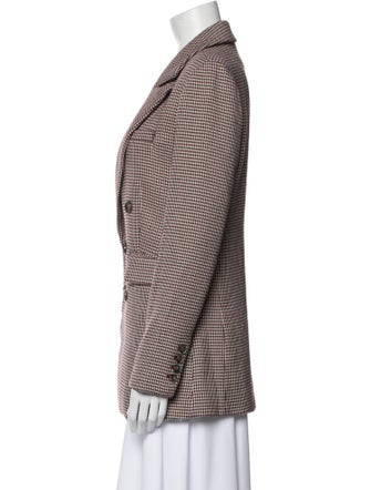 Favorite Daughter Houndstooth Print Peacoat