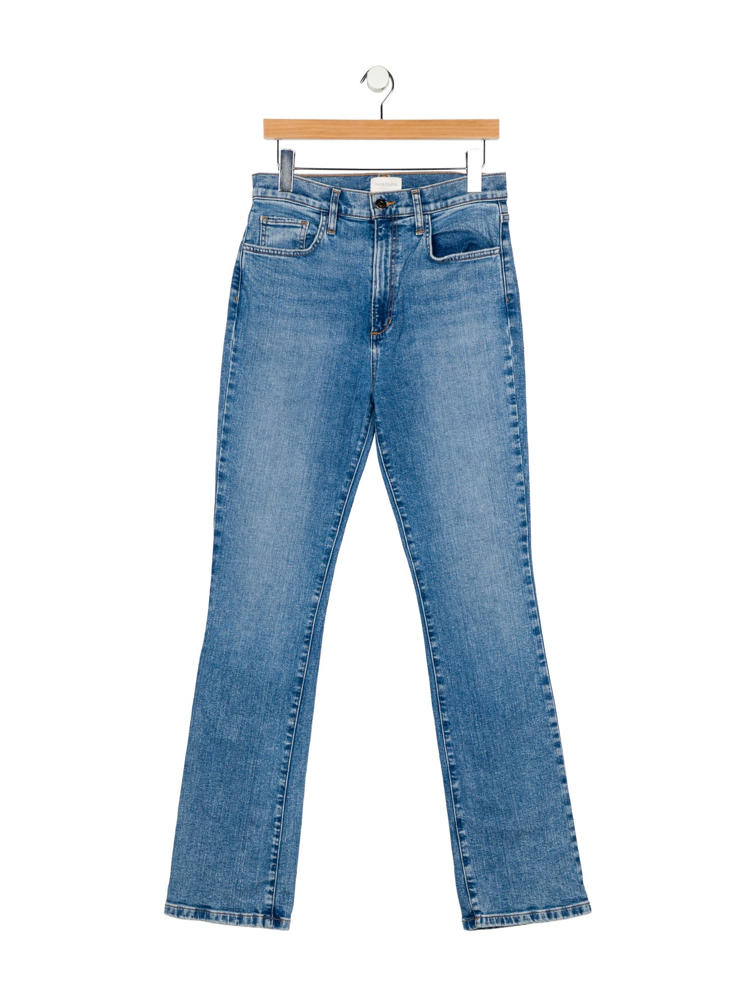 Favorite Daughter High-Rise Straight Leg Jeans