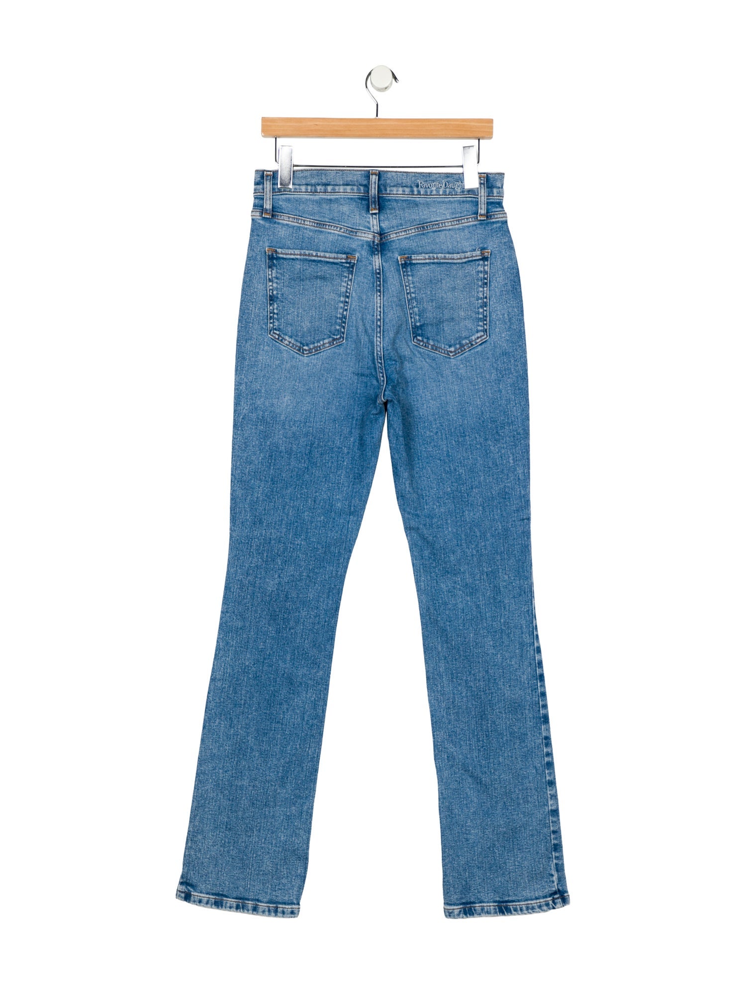 Favorite Daughter High-Rise Straight Leg Jeans
