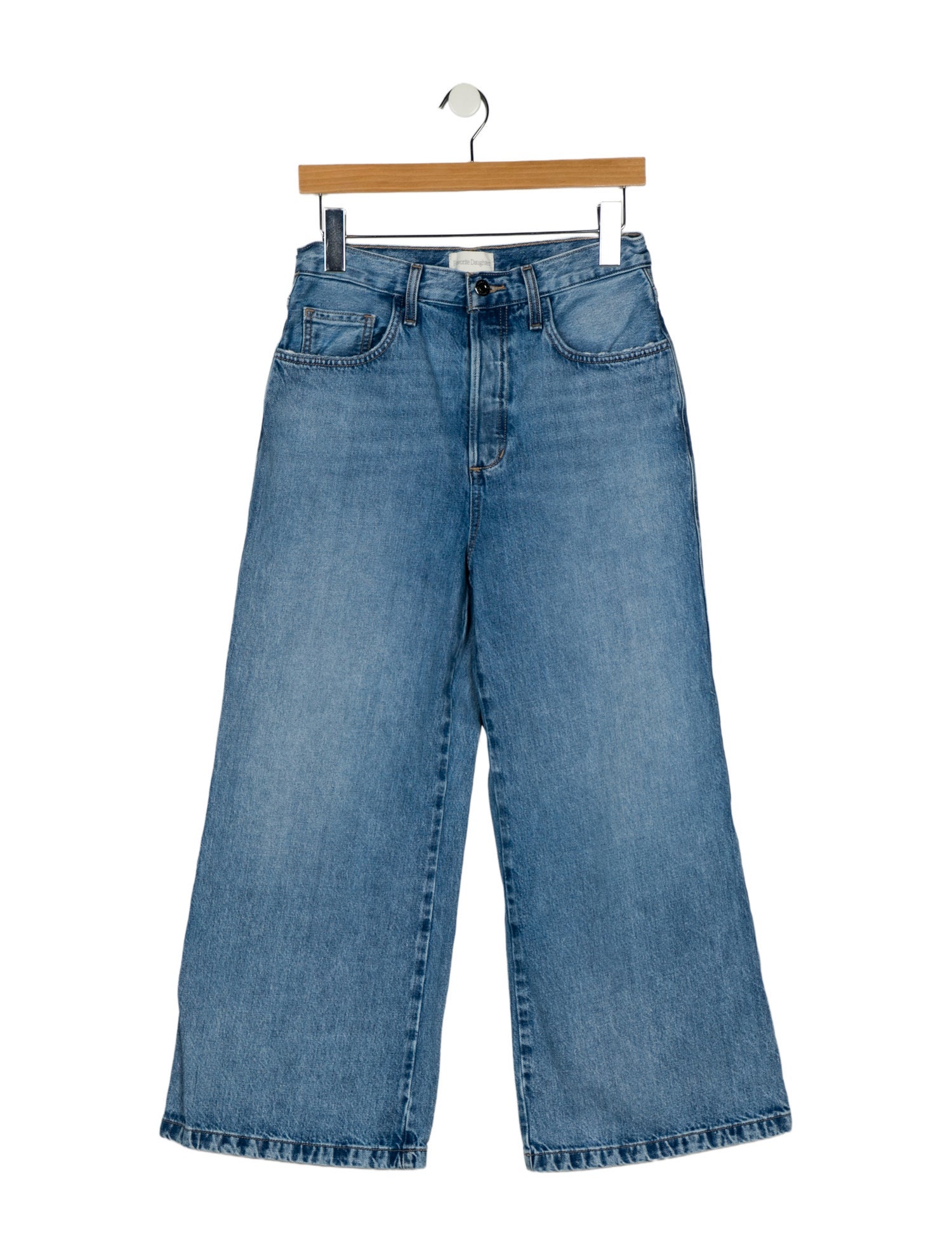 Favorite Daughter High-Rise Wide Leg Jeans