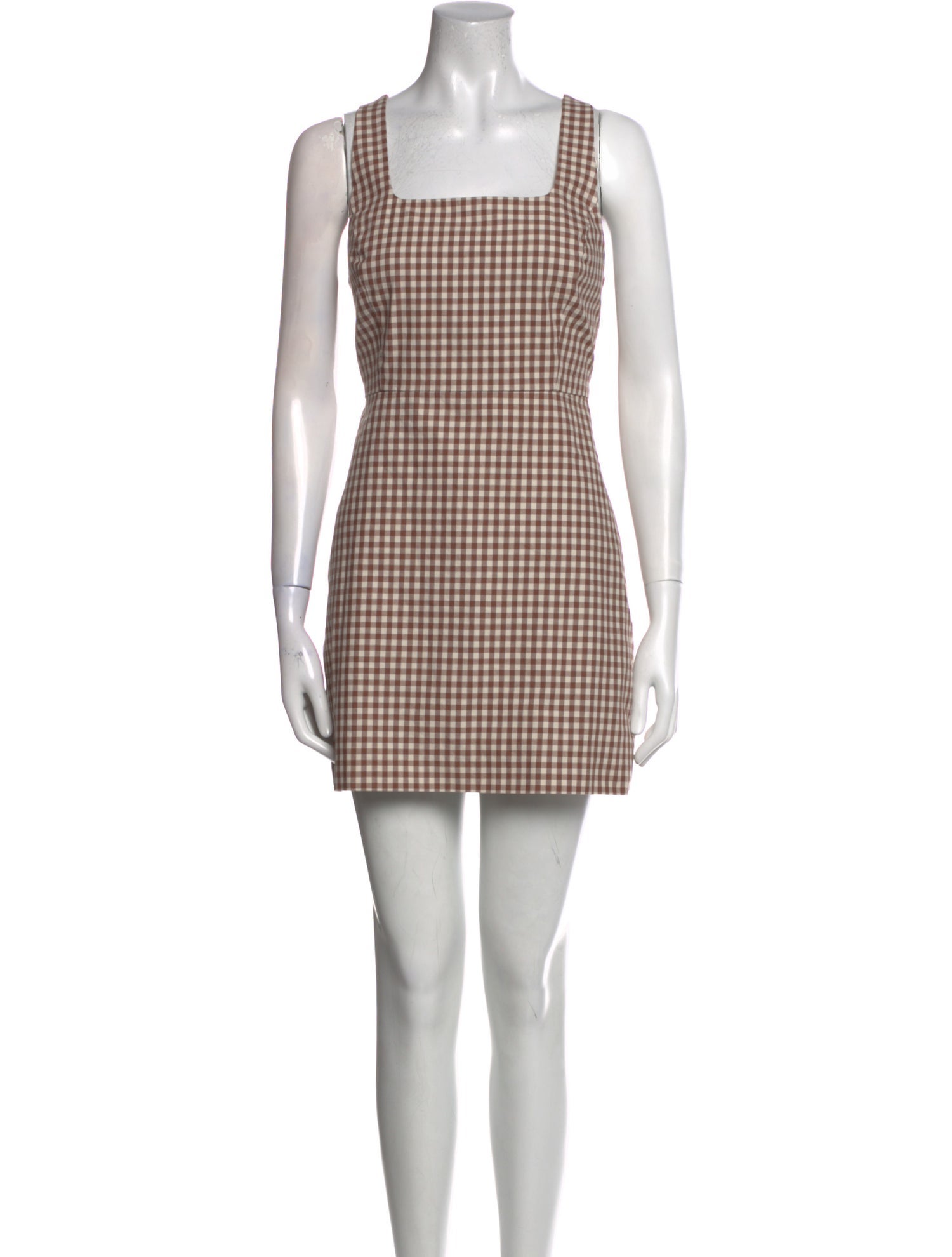 Favorite Daughter Plaid Print Mini Dress