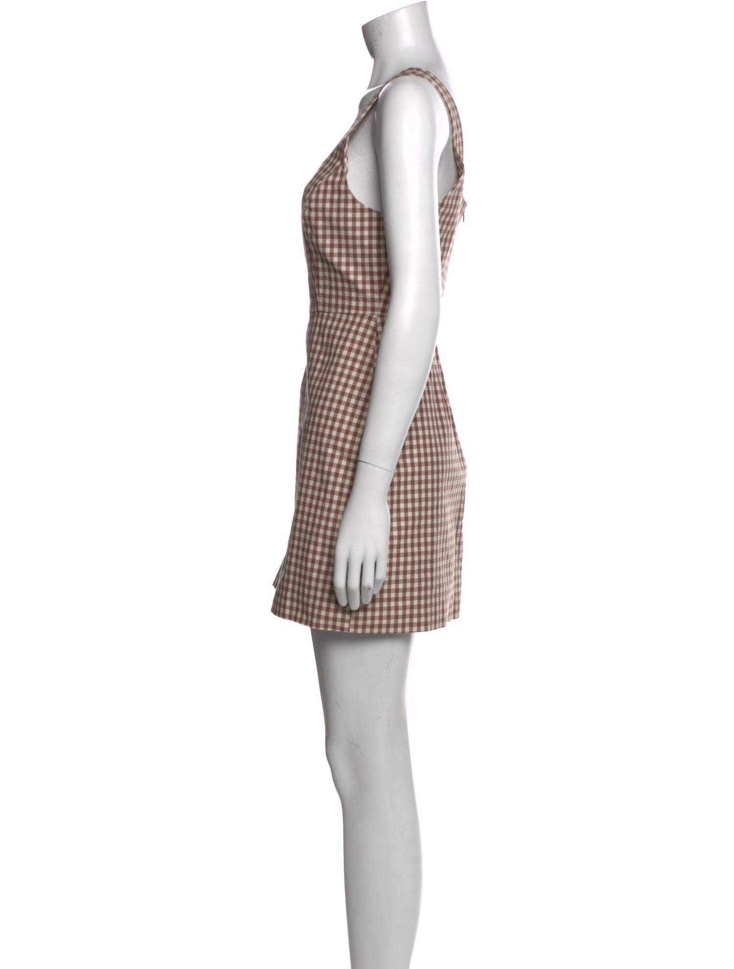 Favorite Daughter Plaid Print Mini Dress