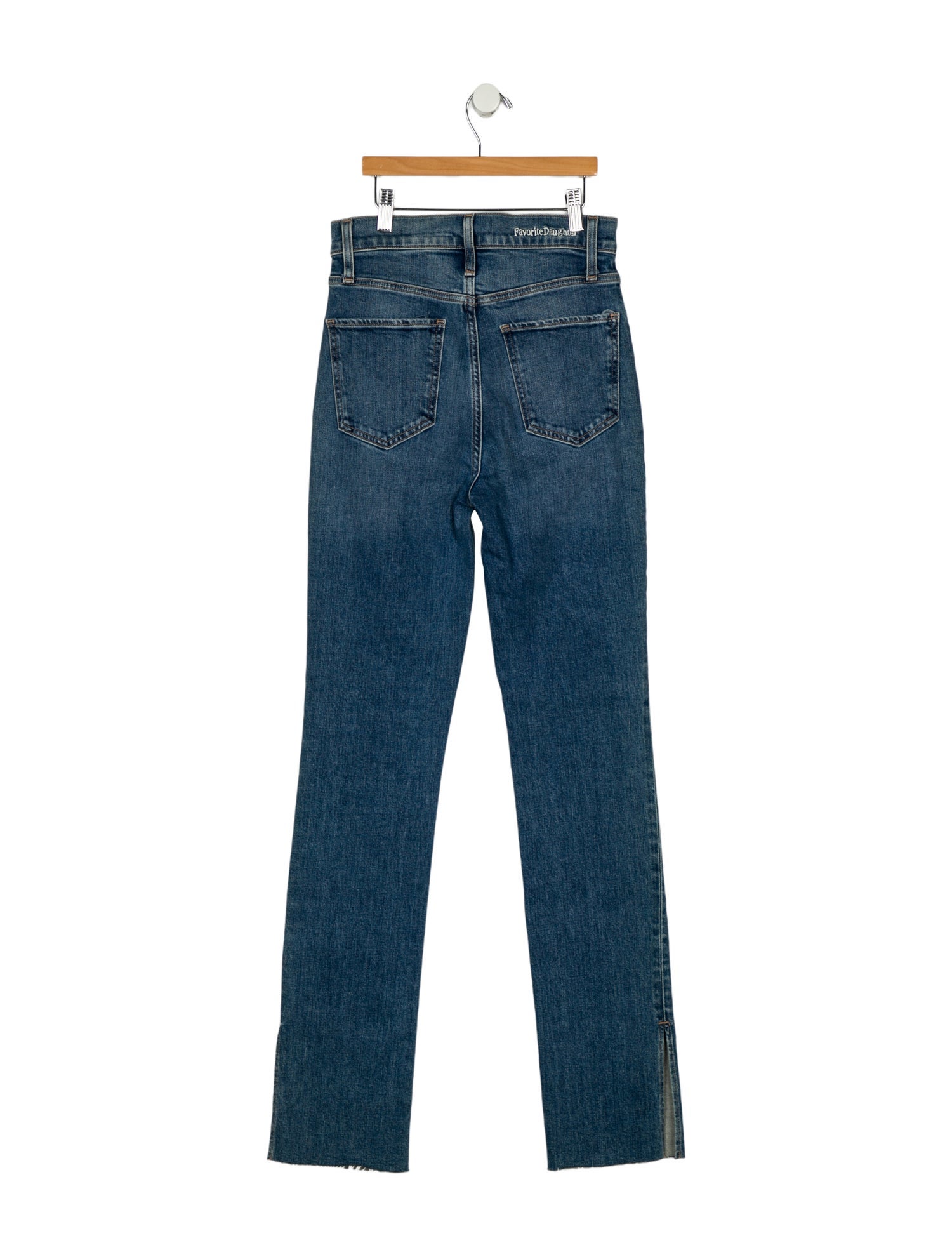 Favorite Daughter High-Rise Straight Leg Jeans