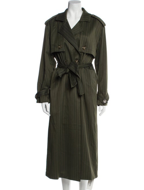 Favorite Daughter Striped Trench Coat