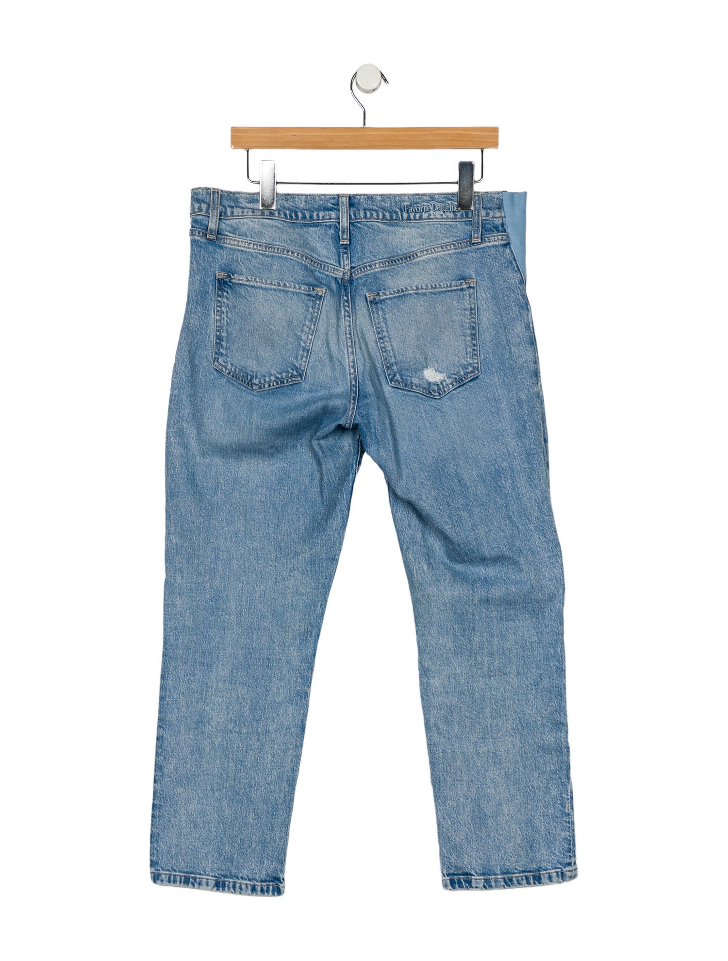 Favorite Daughter Mid-Rise Straight Leg Jeans