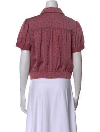 Favorite Daughter Short Sleeve Button-Up Top