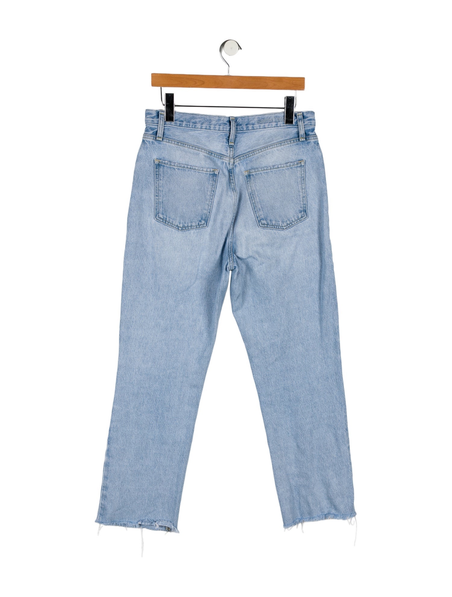 Favorite Daughter High-Rise Straight Leg Jeans
