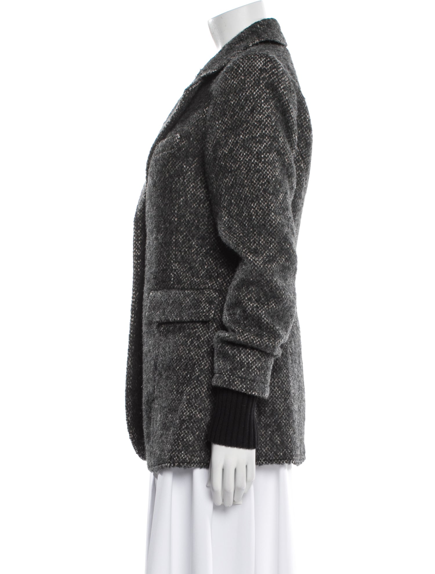 Favorite Daughter Wool Tweed Pattern Blazer