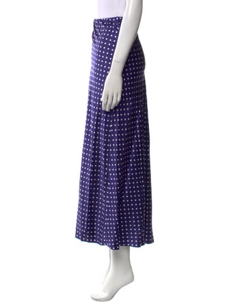Favorite Daughter Polka Dot Print Midi Length Skirt