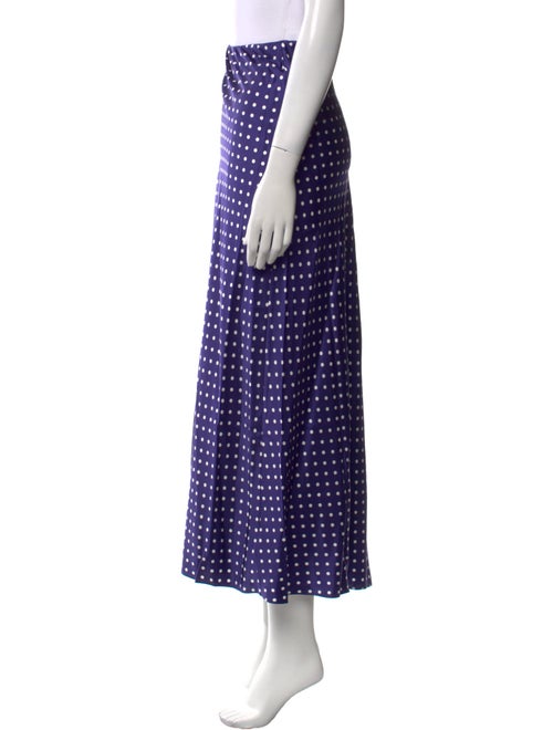 Favorite Daughter Polka Dot Print Midi Length Skirt
