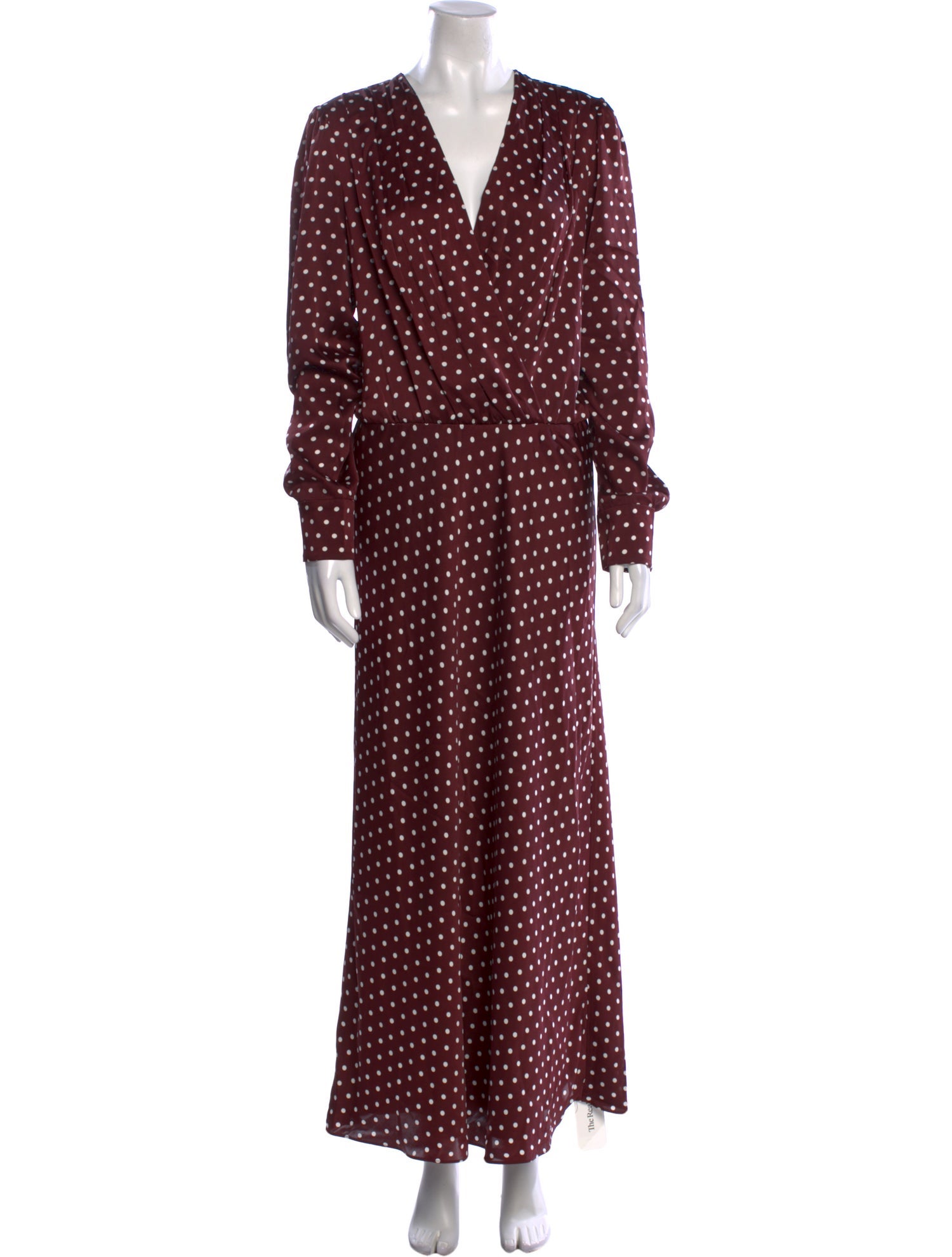 Favorite Daughter Polka Dot Print Long Dress