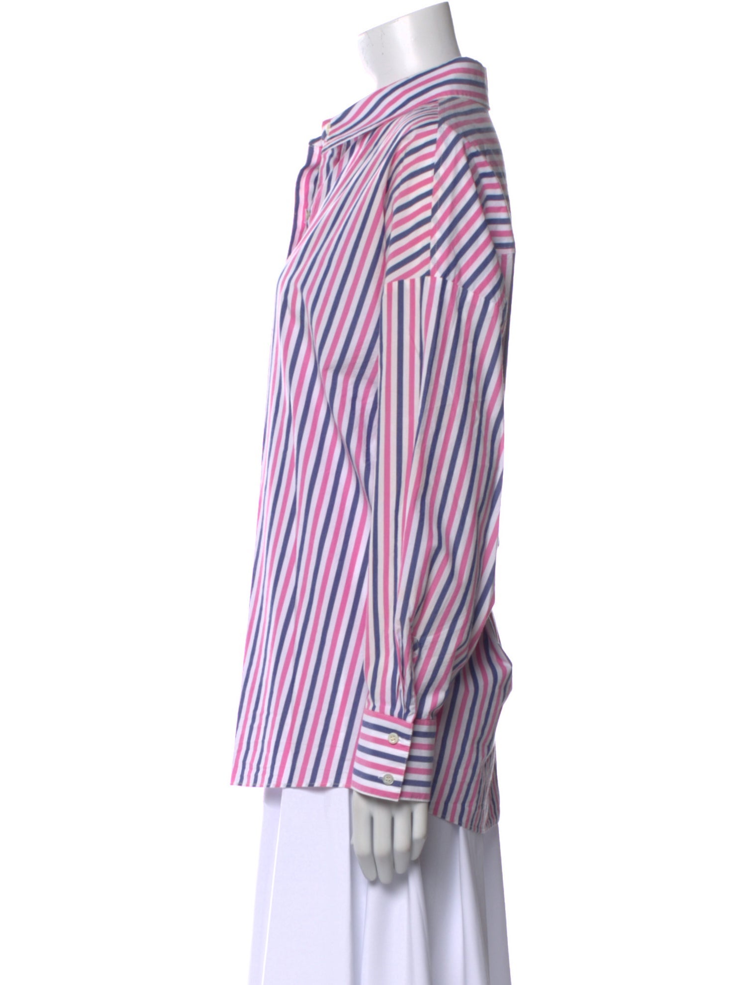 Favorite Daughter Striped Long Sleeve Button-Up Top