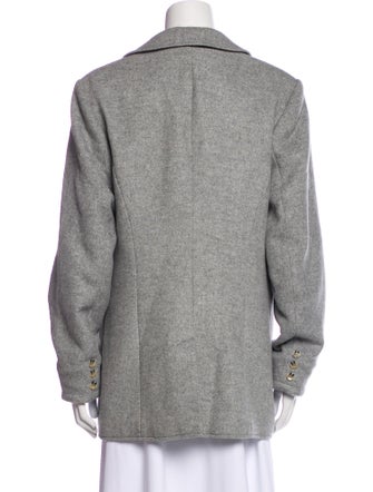 Favorite Daughter Wool Tweed Pattern Peacoat