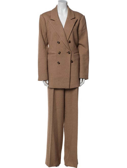 Favorite Daughter Houndstooth Print Pant Set