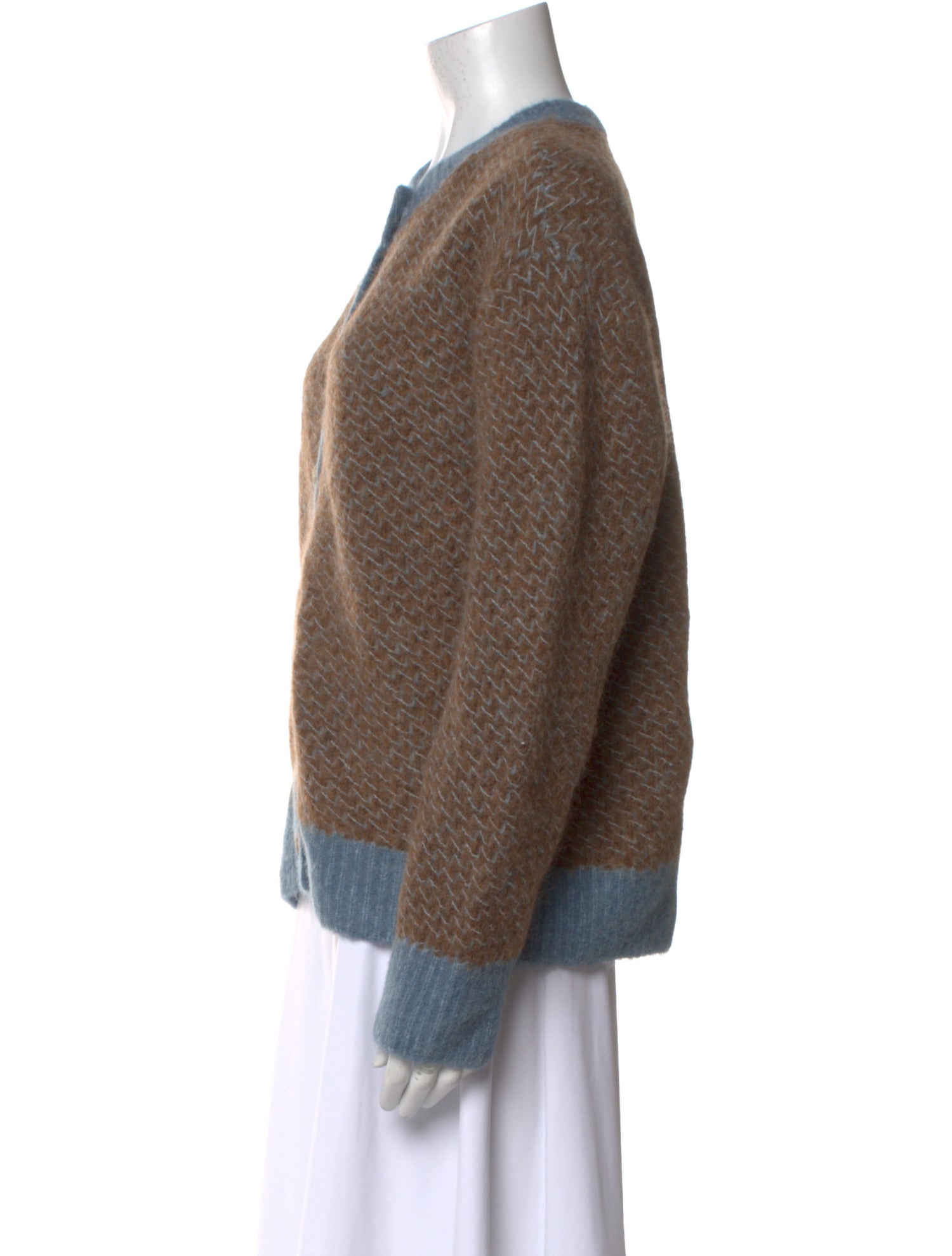 Favorite Daughter Colorblock Pattern Crew Neck Sweater w/ Tags