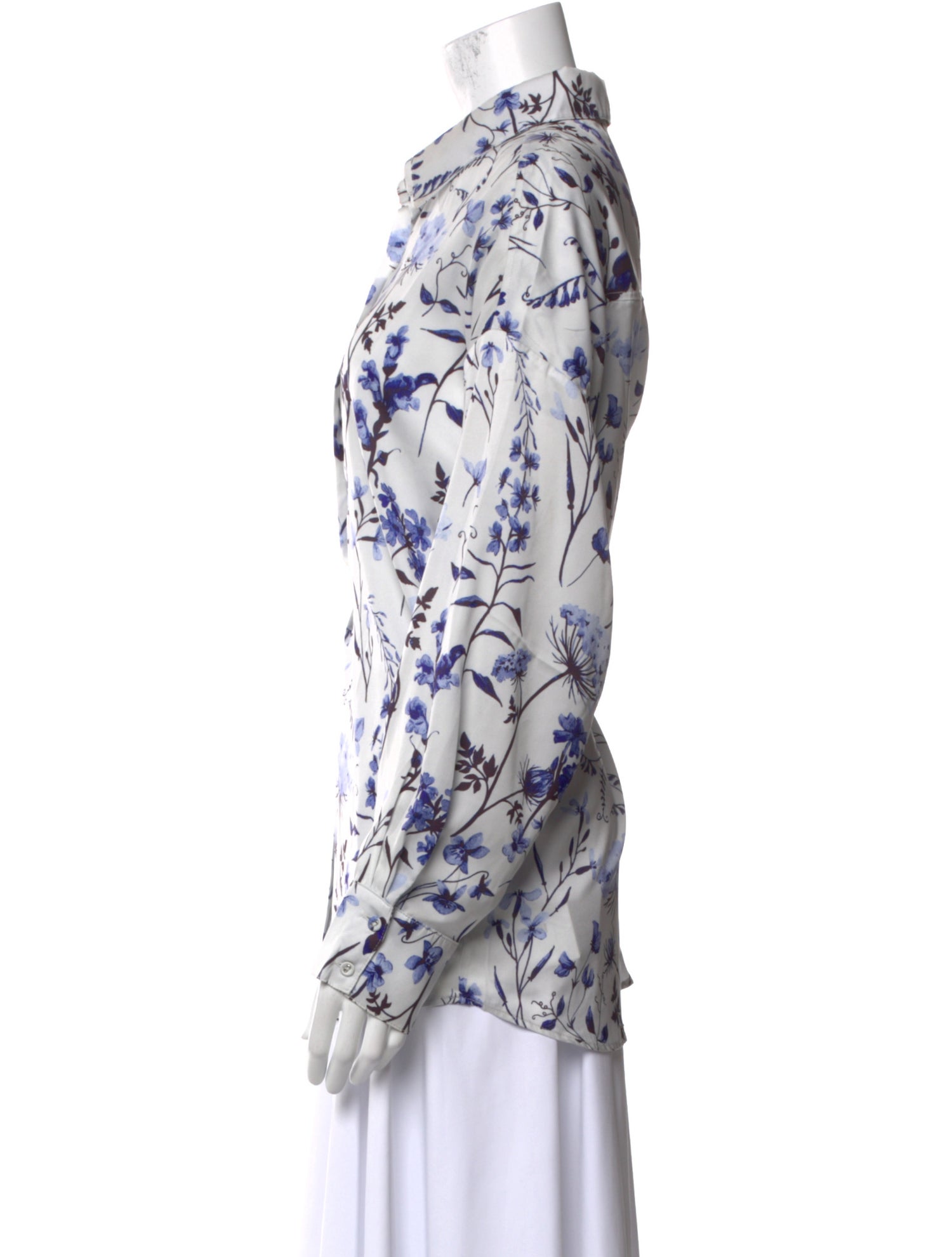 Favorite Daughter Printed Long Sleeve Button-Up Top