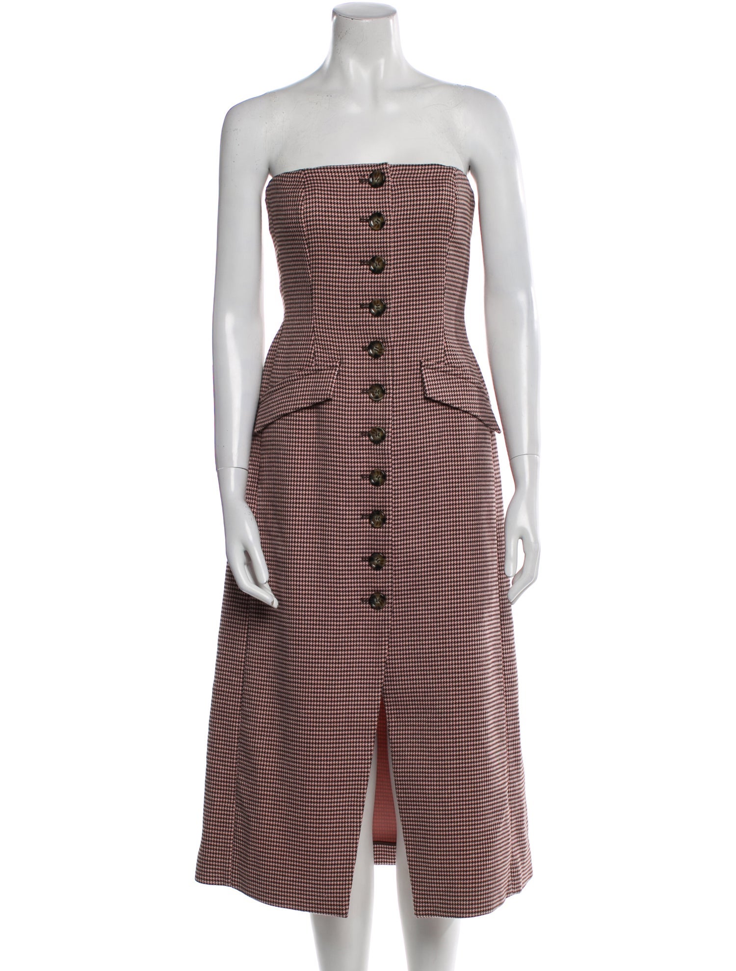 Favorite Daughter Plaid Print Knee-Length Dress