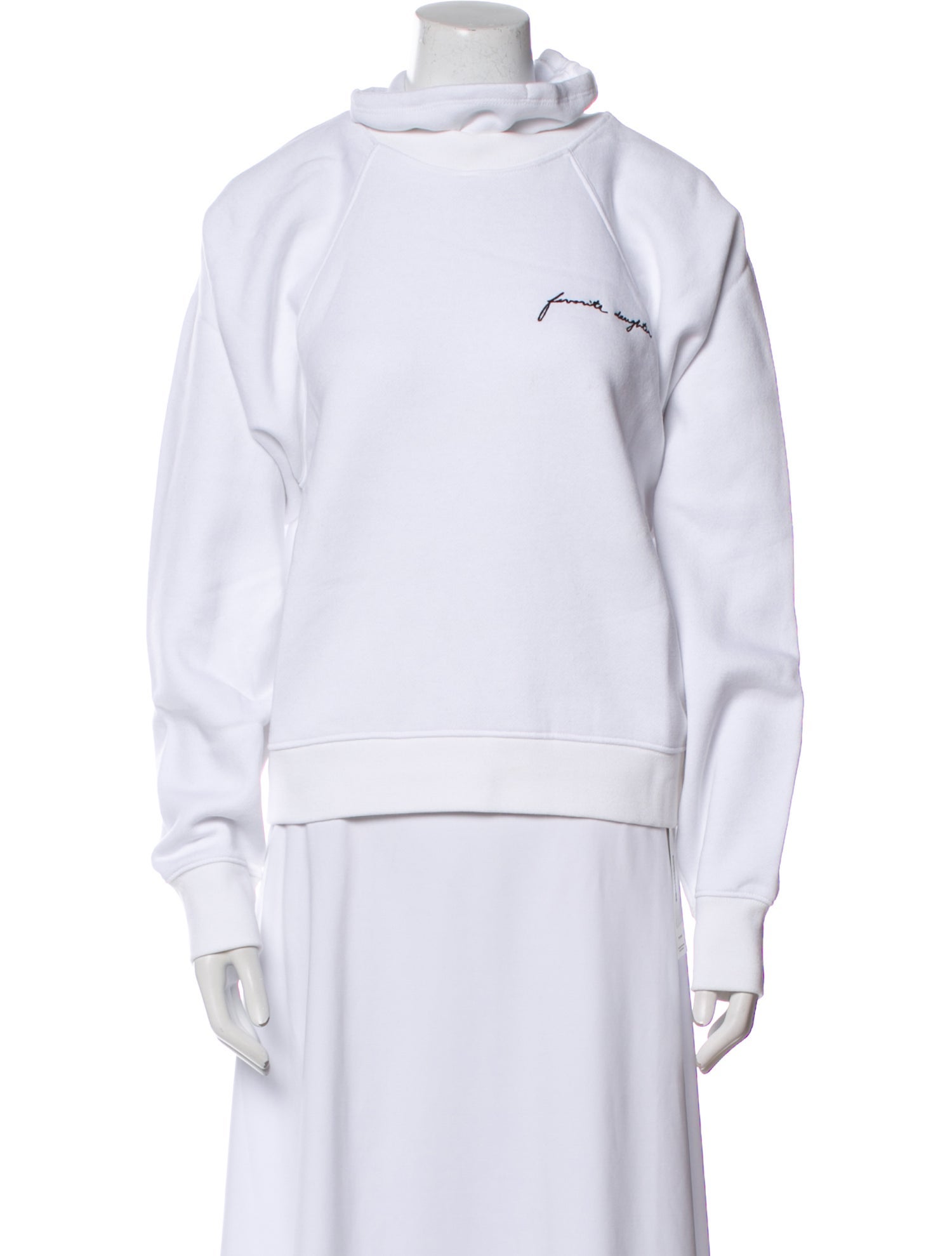 Favorite Daughter Mock Neck Long Sleeve Sweatshirt w/ Tags