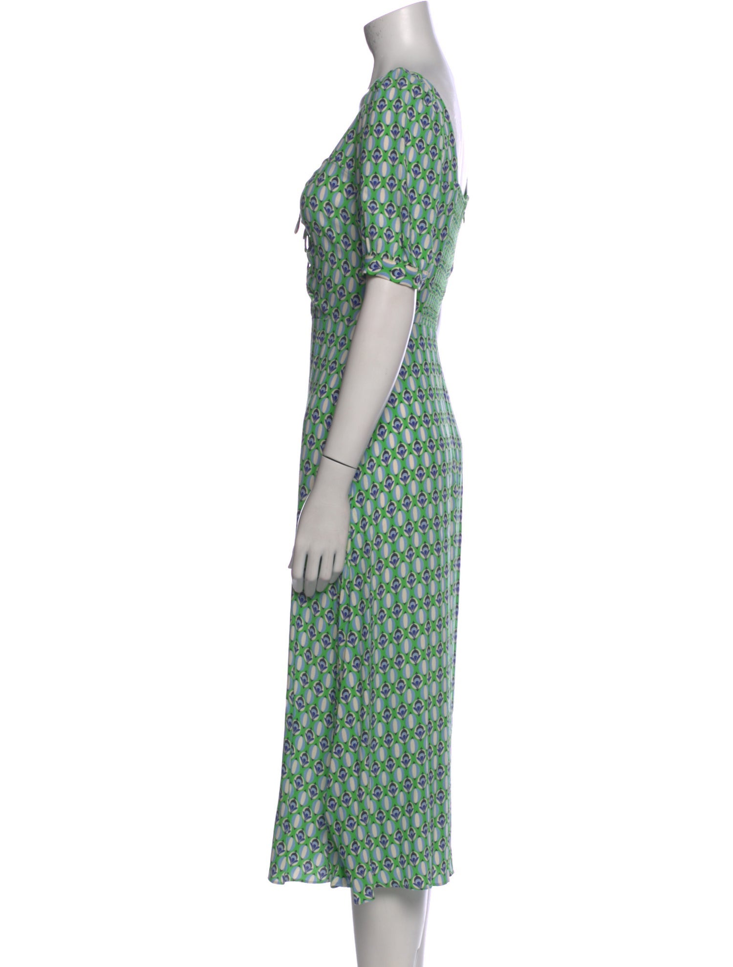 Favorite Daughter Printed Midi Length Dress
