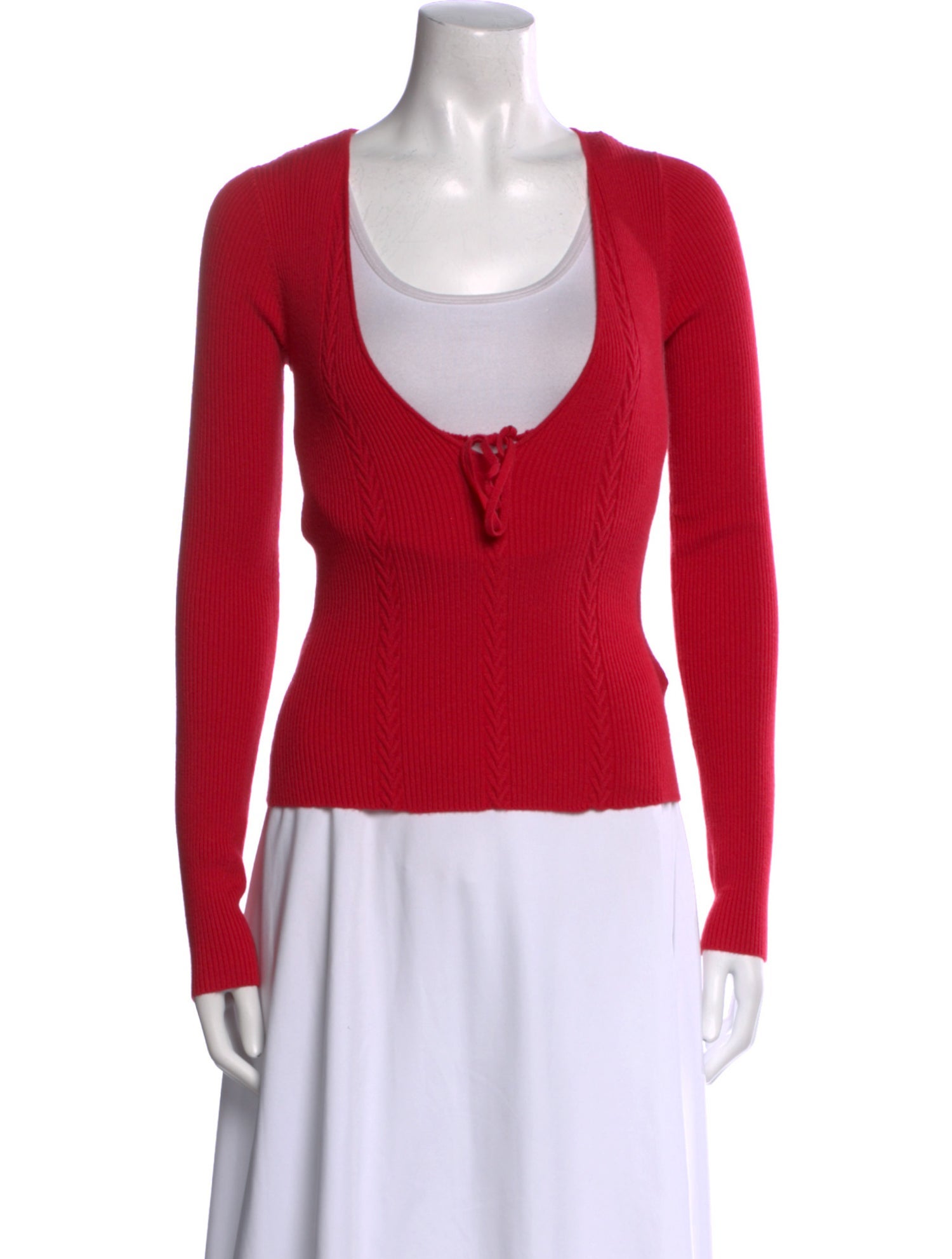 Favorite Daughter Scoop Neck Long Sleeve Top w/ Tags