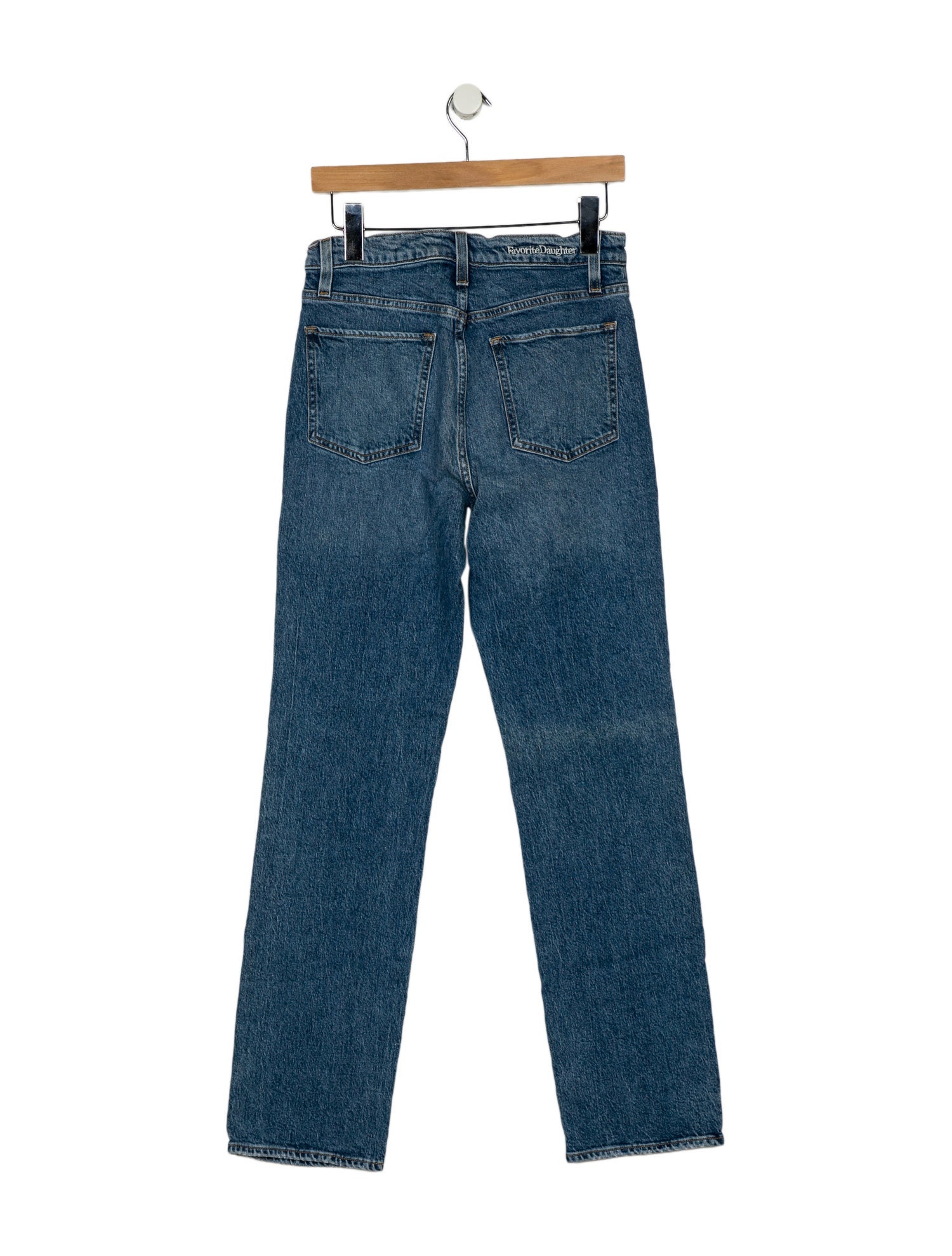Favorite Daughter Mid-Rise Straight Leg Jeans