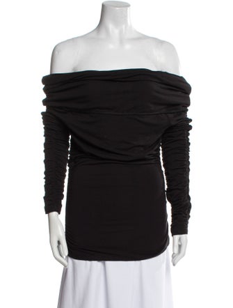 Favorite Daughter Off-The-Shoulder Long Sleeve Top