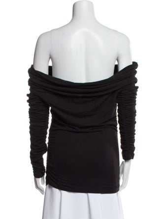 Favorite Daughter Off-The-Shoulder Long Sleeve Top