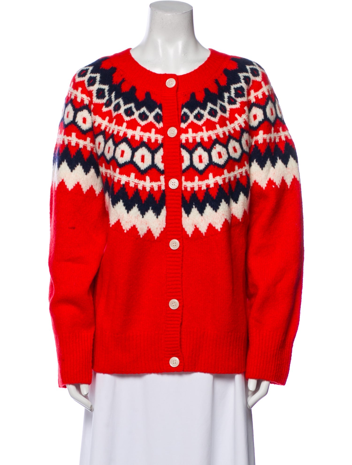 Favorite Daughter Merino Wool Printed Sweater w/ Tags