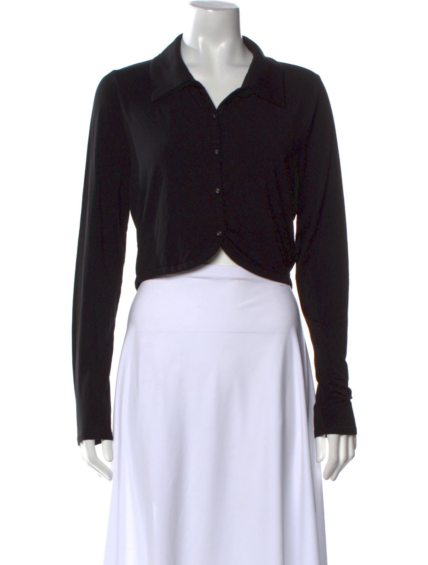 Favorite Daughter Long Sleeve Crop Top