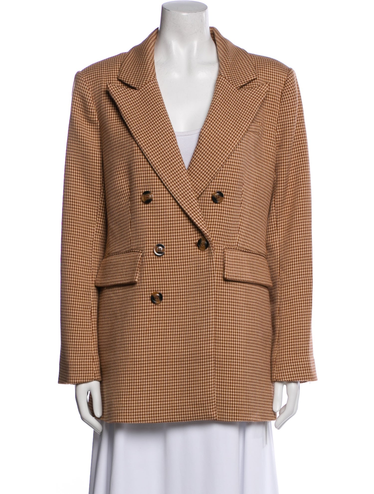 Favorite Daughter Tweed Pattern Coat
