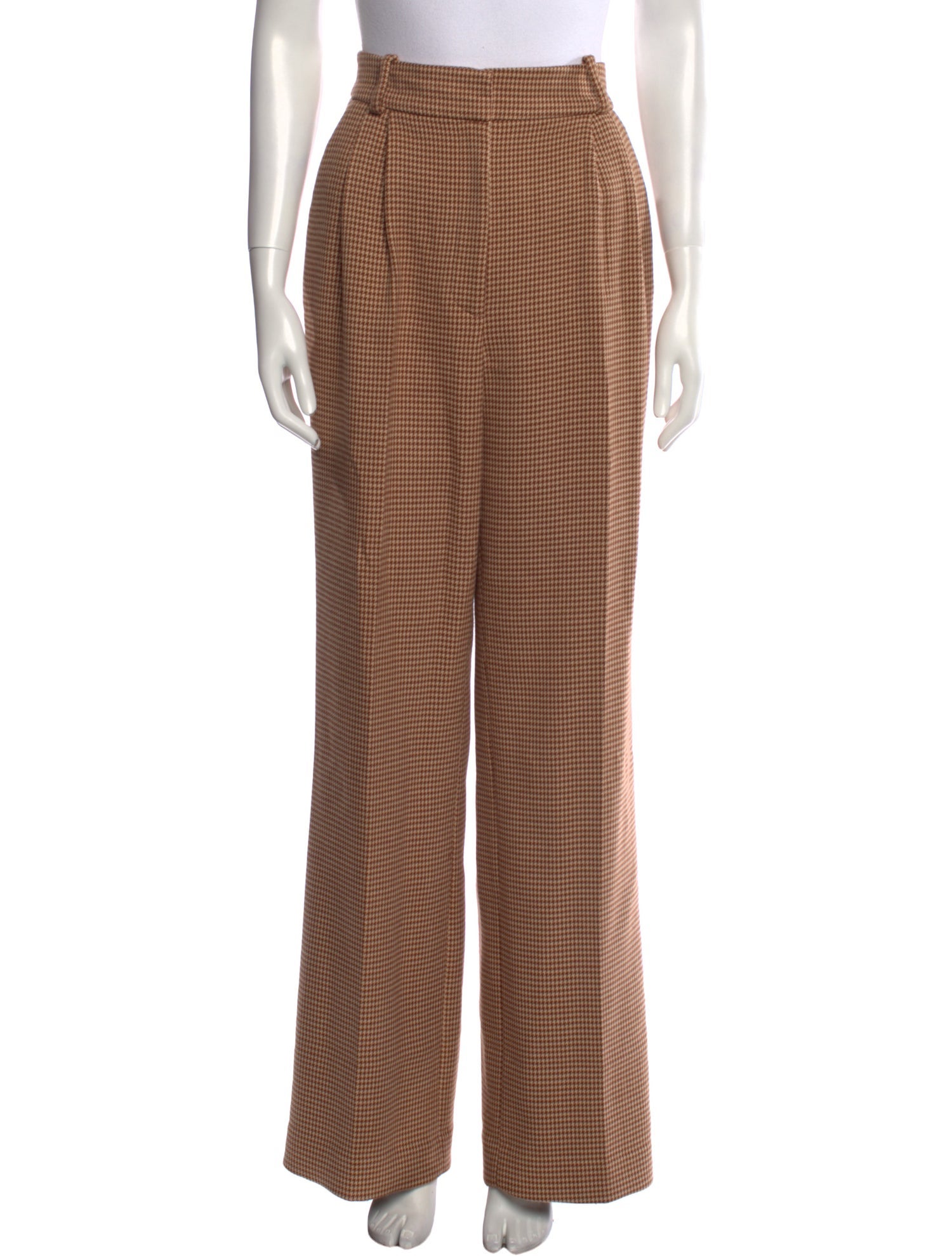 Favorite Daughter Plaid Print Wide Leg Pants