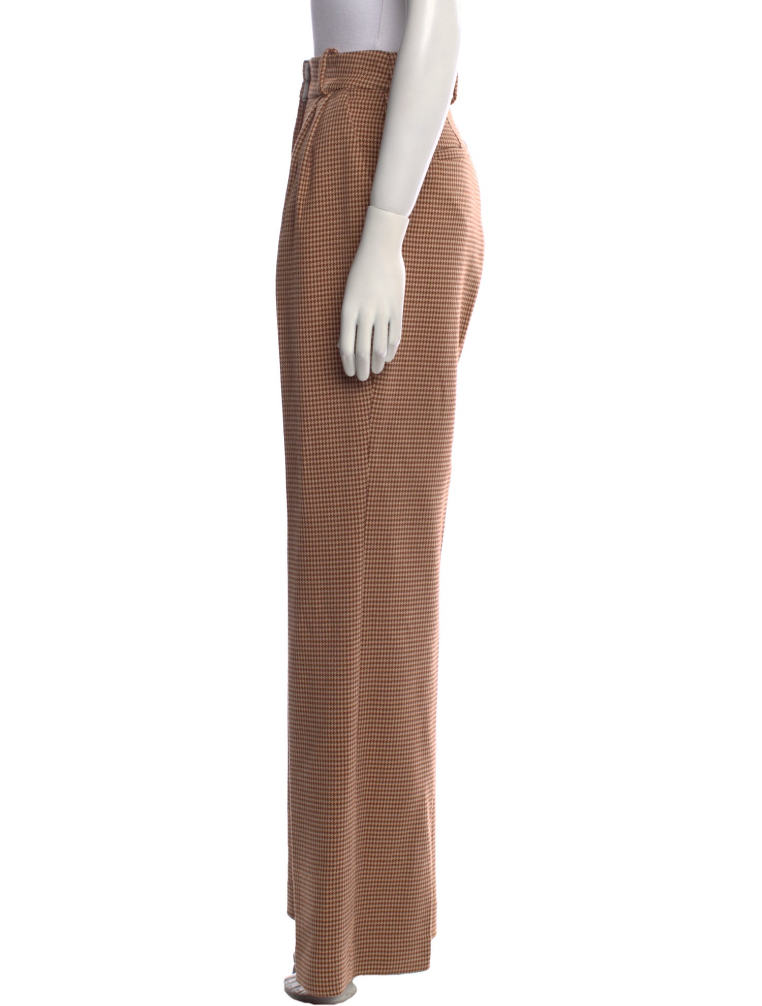 Favorite Daughter Plaid Print Wide Leg Pants