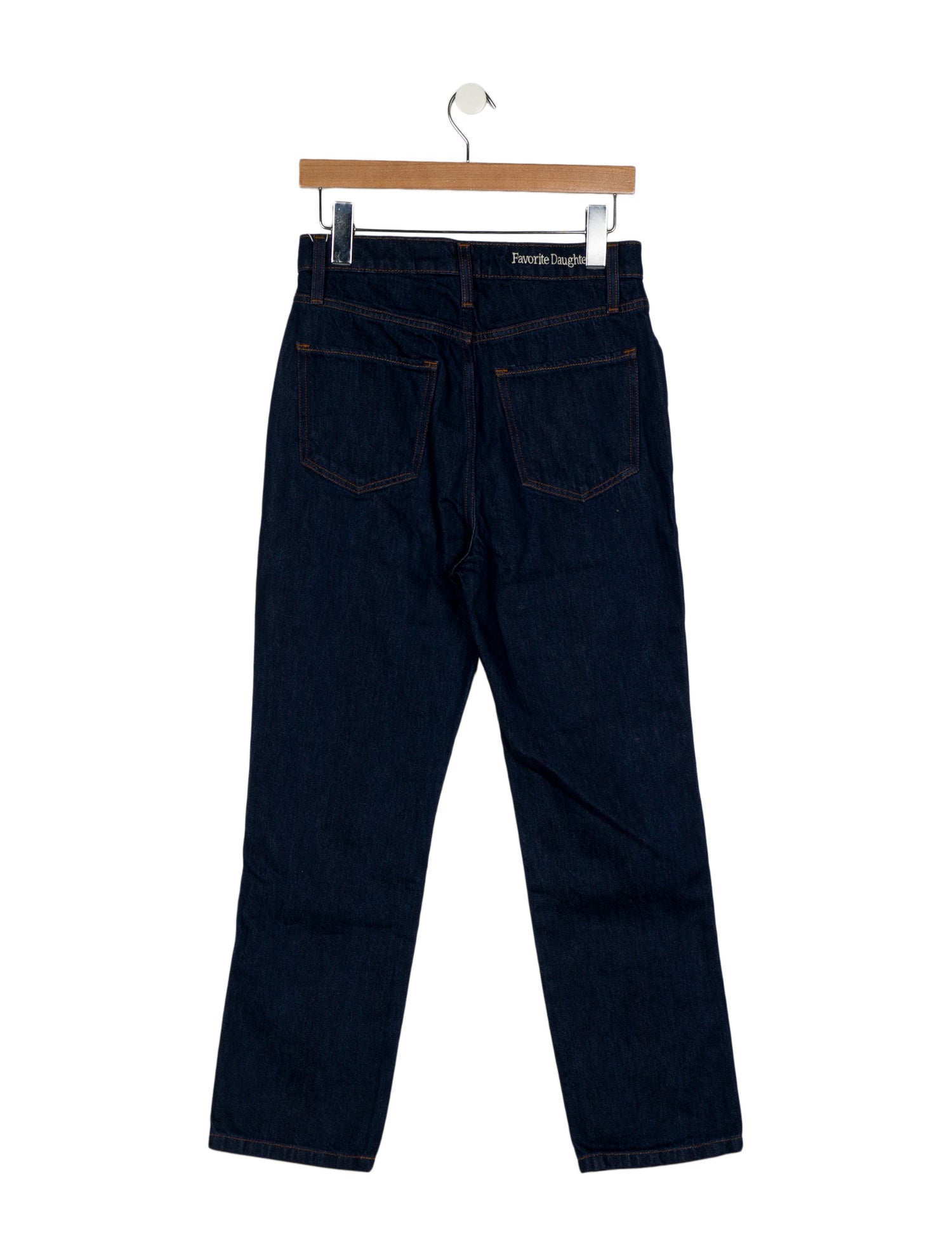 Favorite Daughter High-Rise Straight Leg Jeans