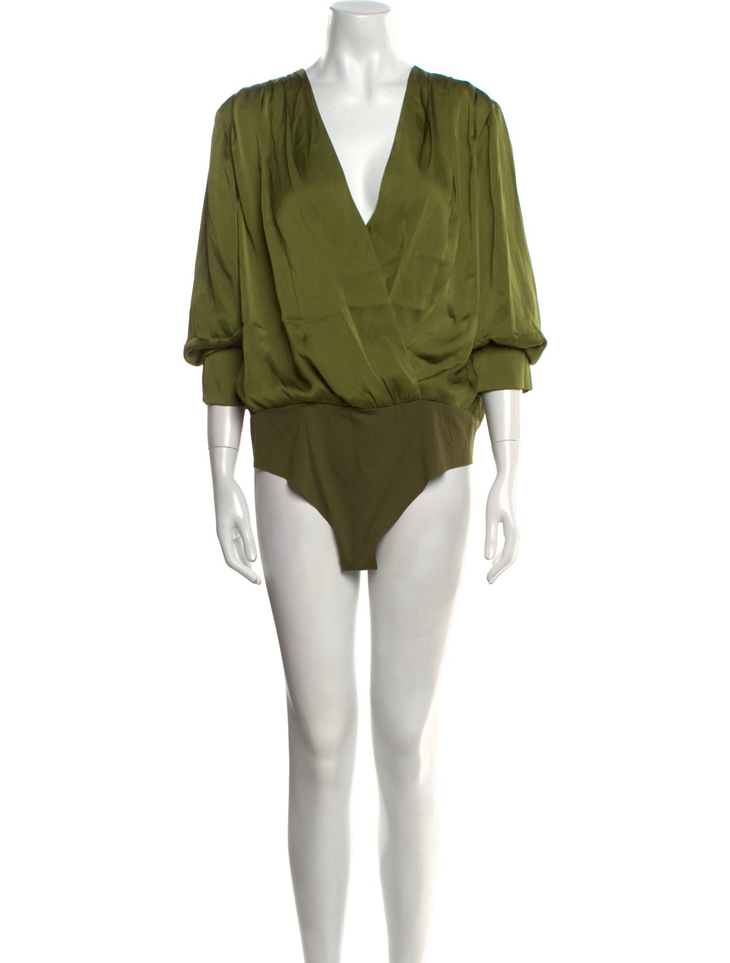 Favorite Daughter V-Neck Three-Quarter Sleeve Bodysuit