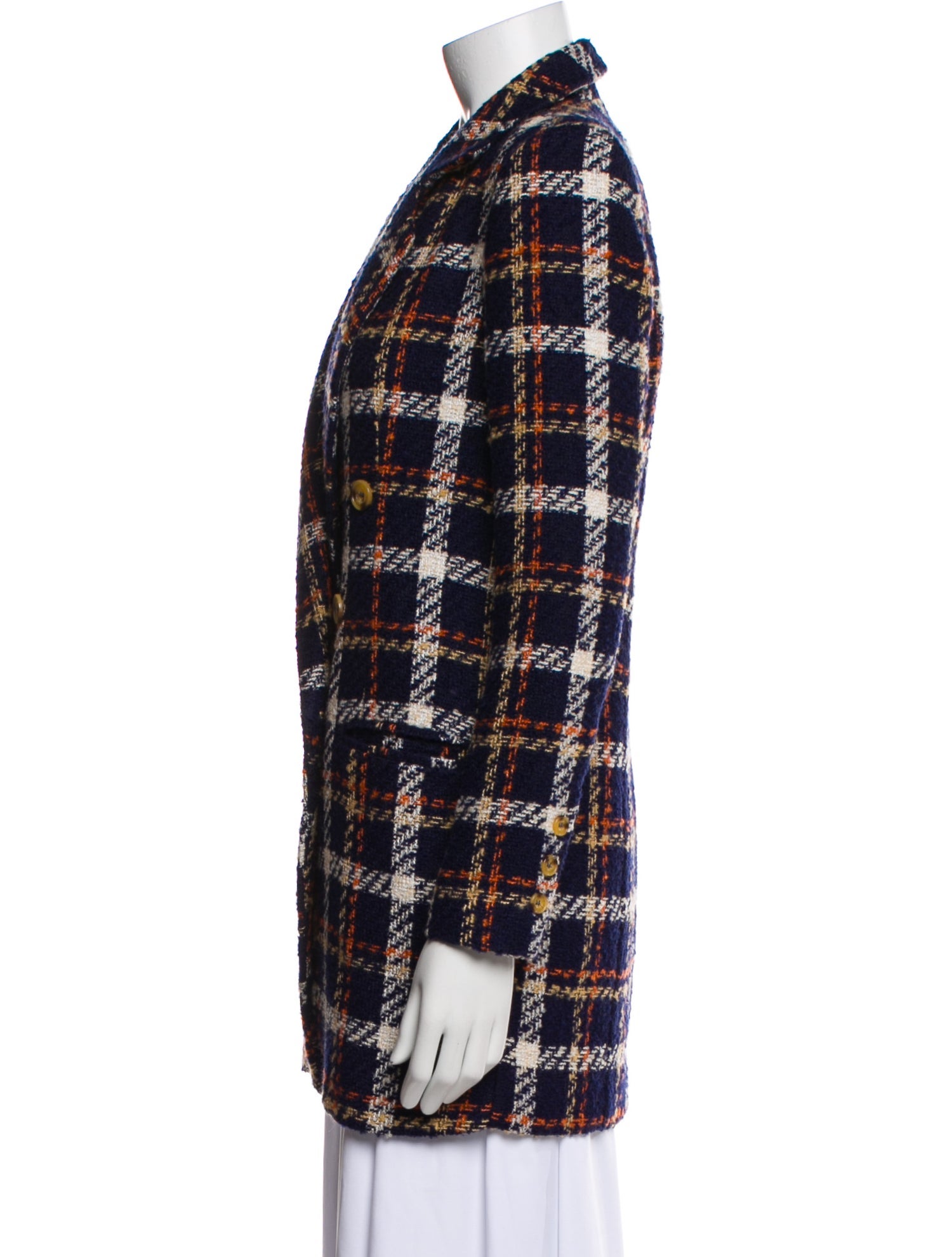 Favorite Daughter Plaid Print Blazer