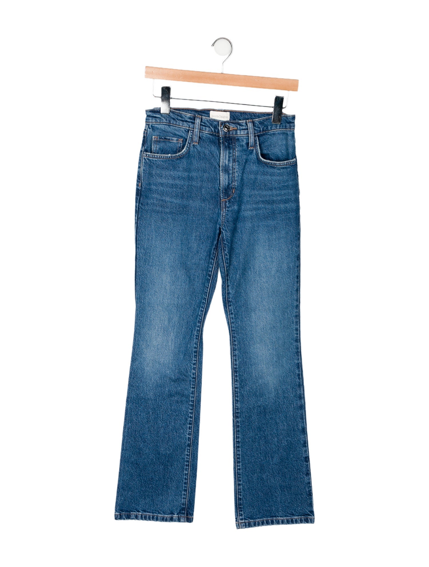 Favorite Daughter Mid-Rise Straight Leg Jeans