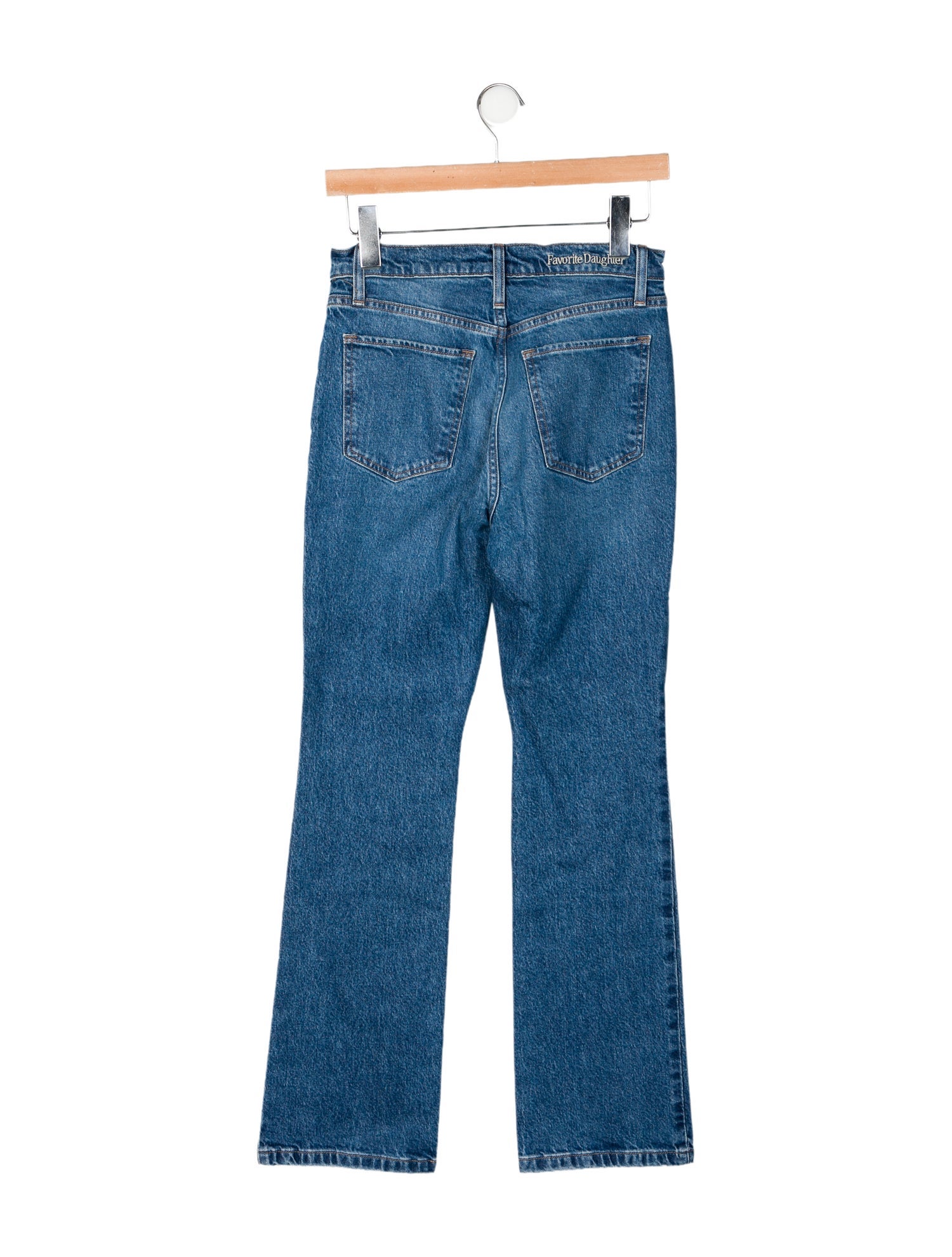 Favorite Daughter Mid-Rise Straight Leg Jeans