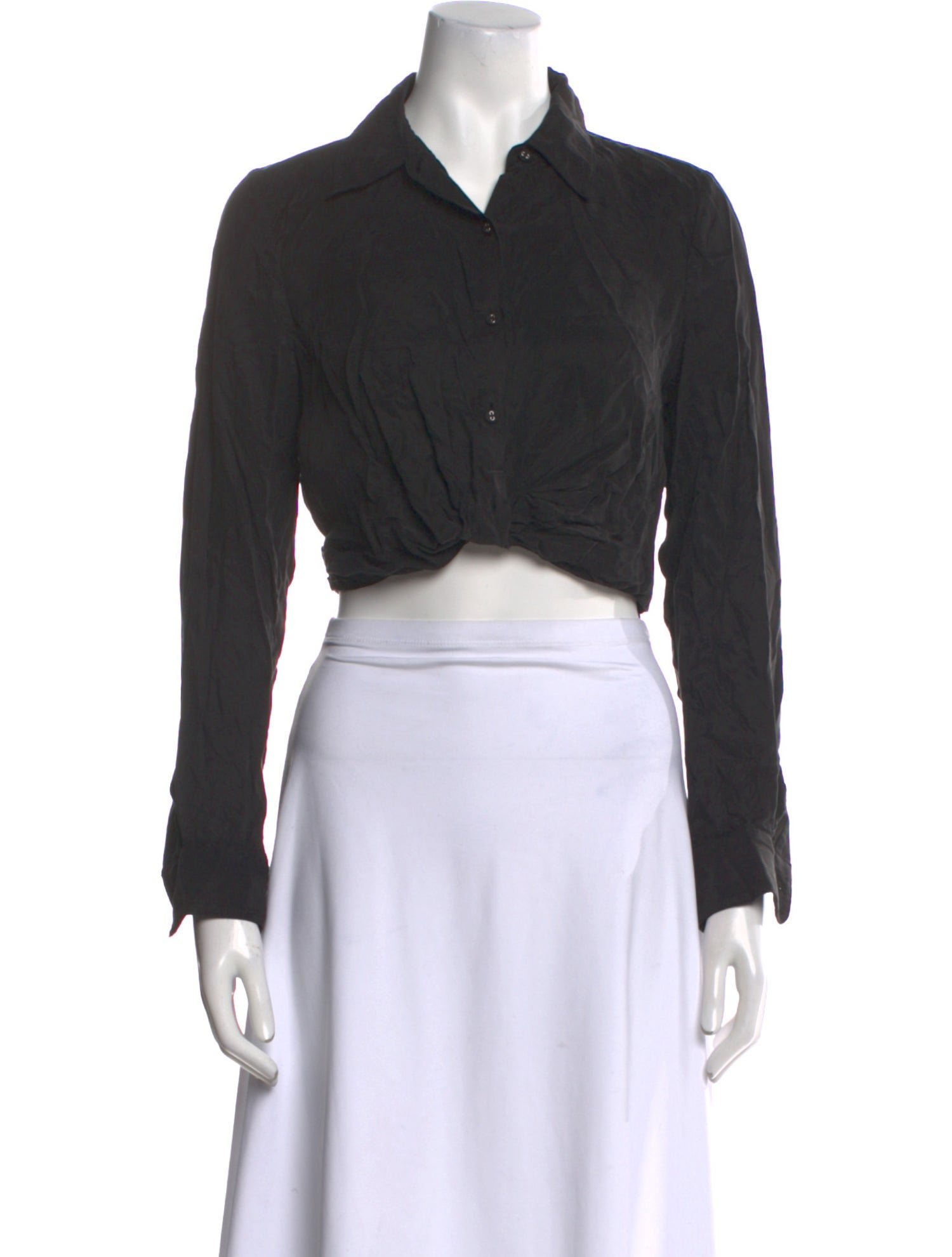 Favorite Daughter Long Sleeve Crop Top