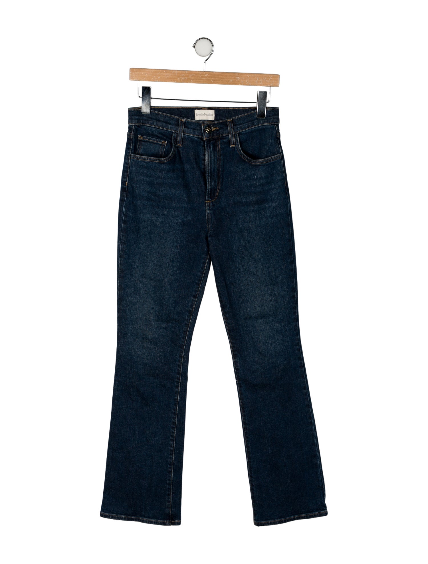 Favorite Daughter High-Rise Straight Leg Jeans